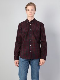 Рубашка повседневная Colin’s модель CL1044148NAV Рубашка повседневная Colin’s модель CL1044148NAV Фото