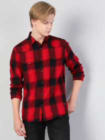 Рубашка повседневная Colin’s модель CL1044197RED Фото