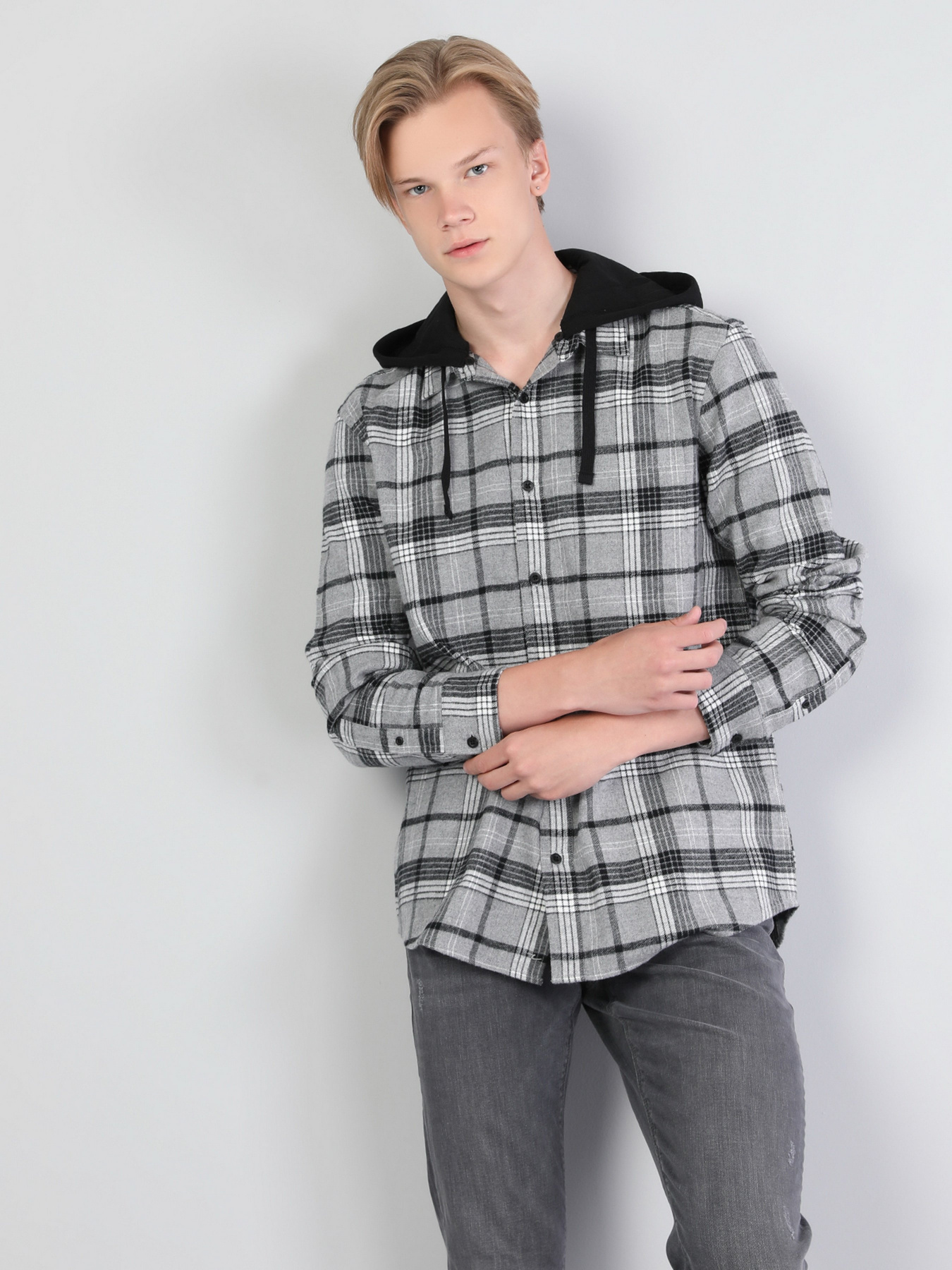 Рубашка Colin’s модель CL1044203GRA Фото