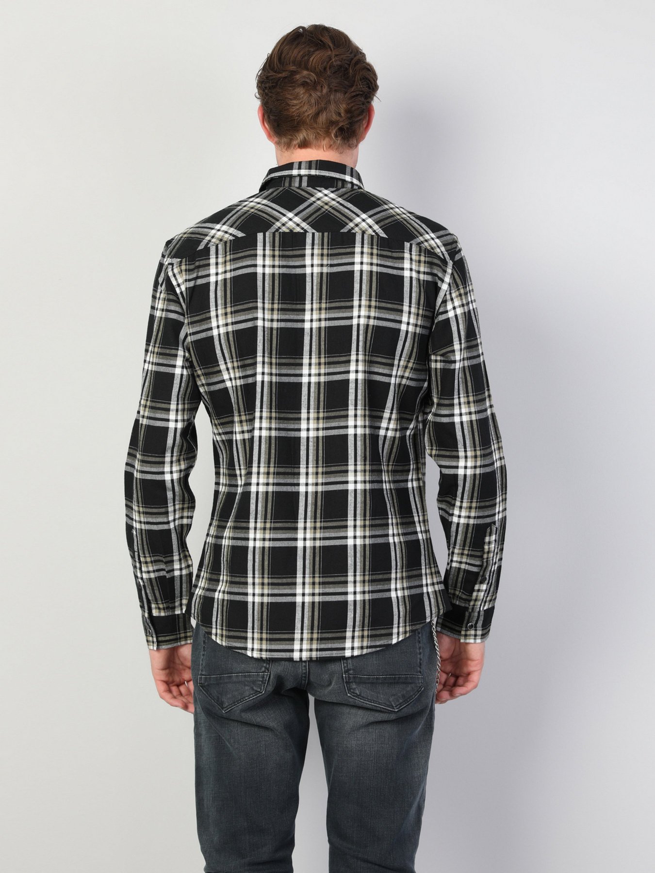 Сорочка Colin’s модель CL1044204BLK Фото