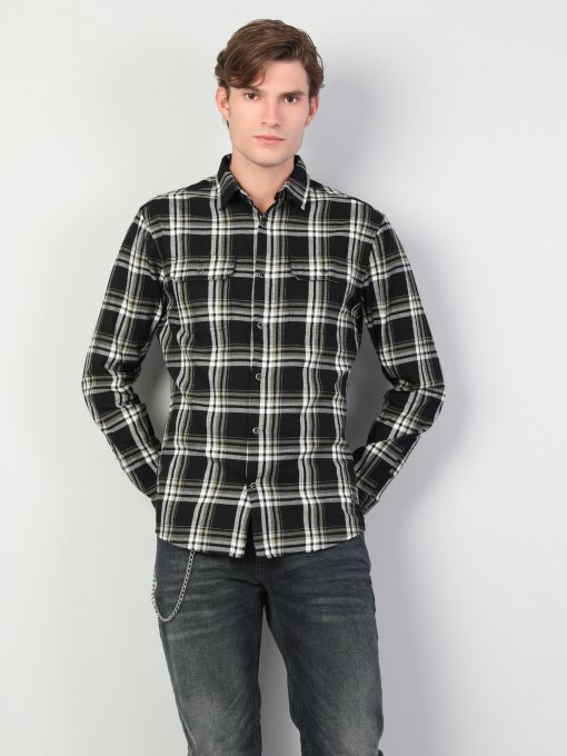 Сорочка повсякденна Colin’s модель CL1044204BLK Фото