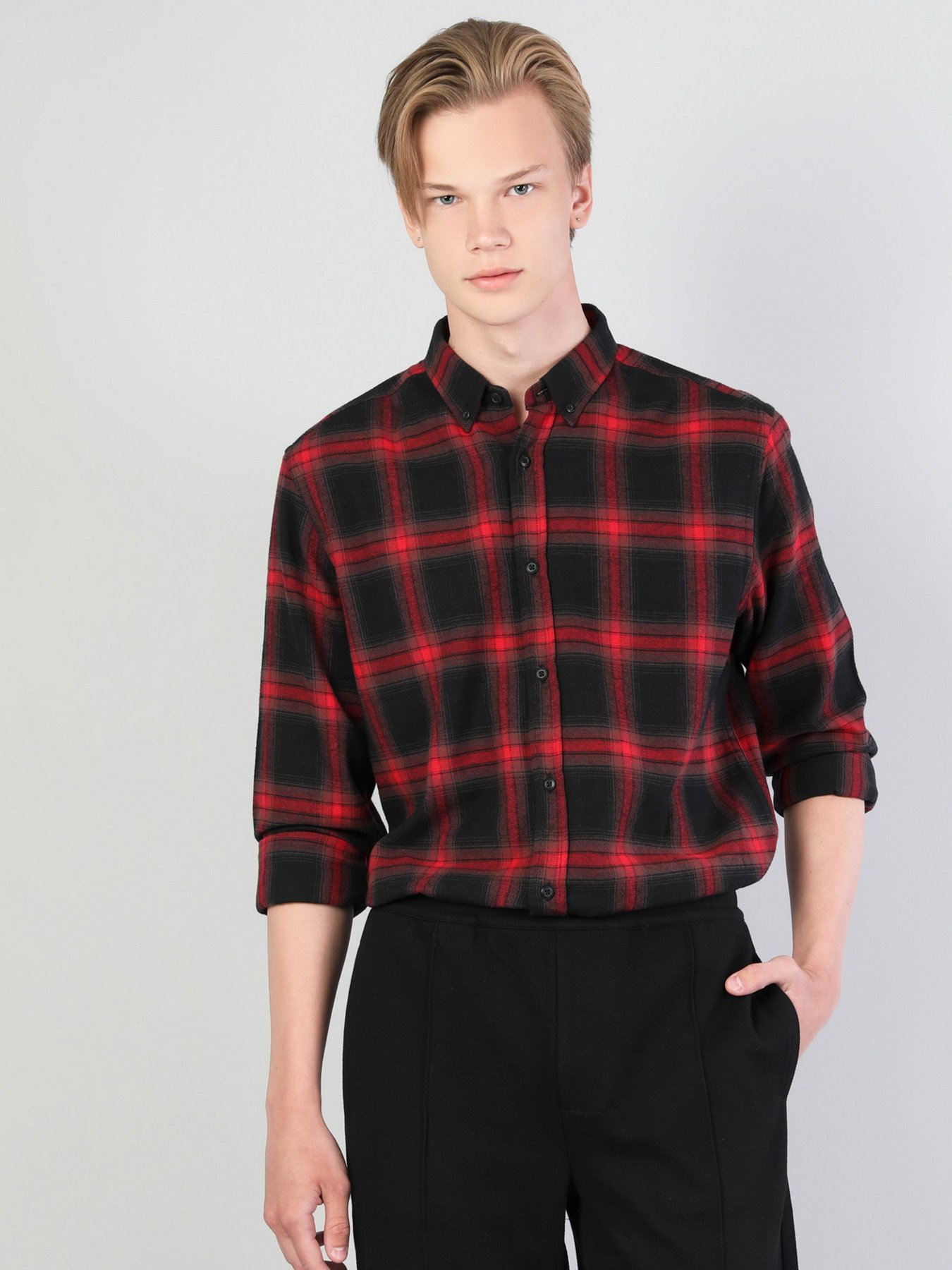 Сорочка Colin’s модель CL1044205RED Фото