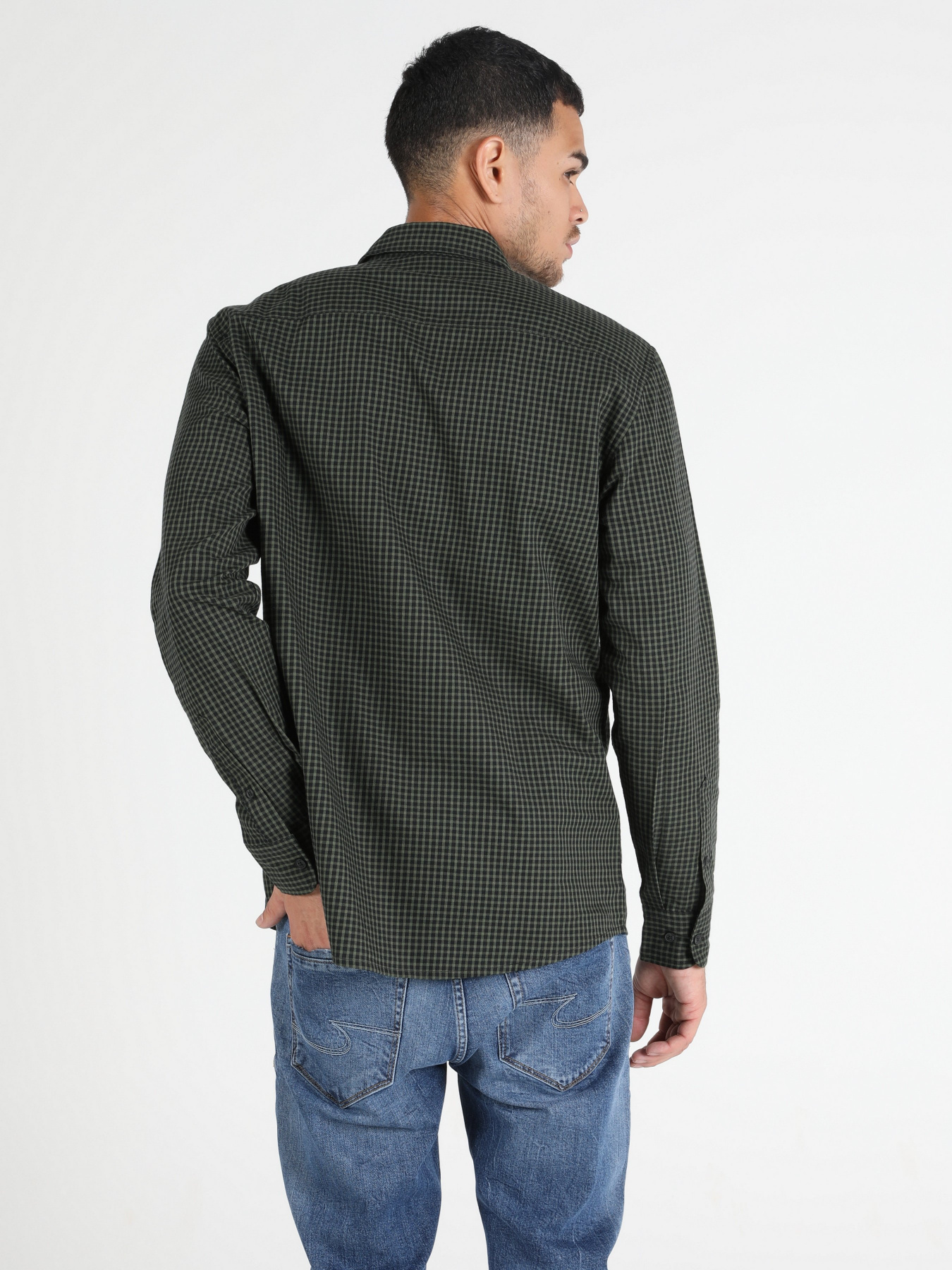 Рубашка повседневная Colin’s модель CL1044227KHA Фото