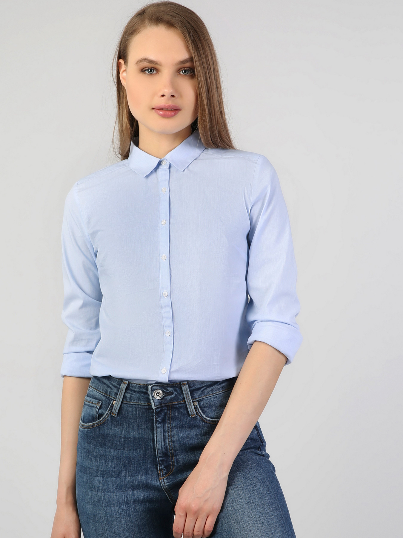 Рубашка повседневная Colin’s модель CL1044305BLE Фото