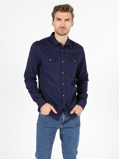 Сорочка повсякденна Colin’s модель CL1044310NAV Фото