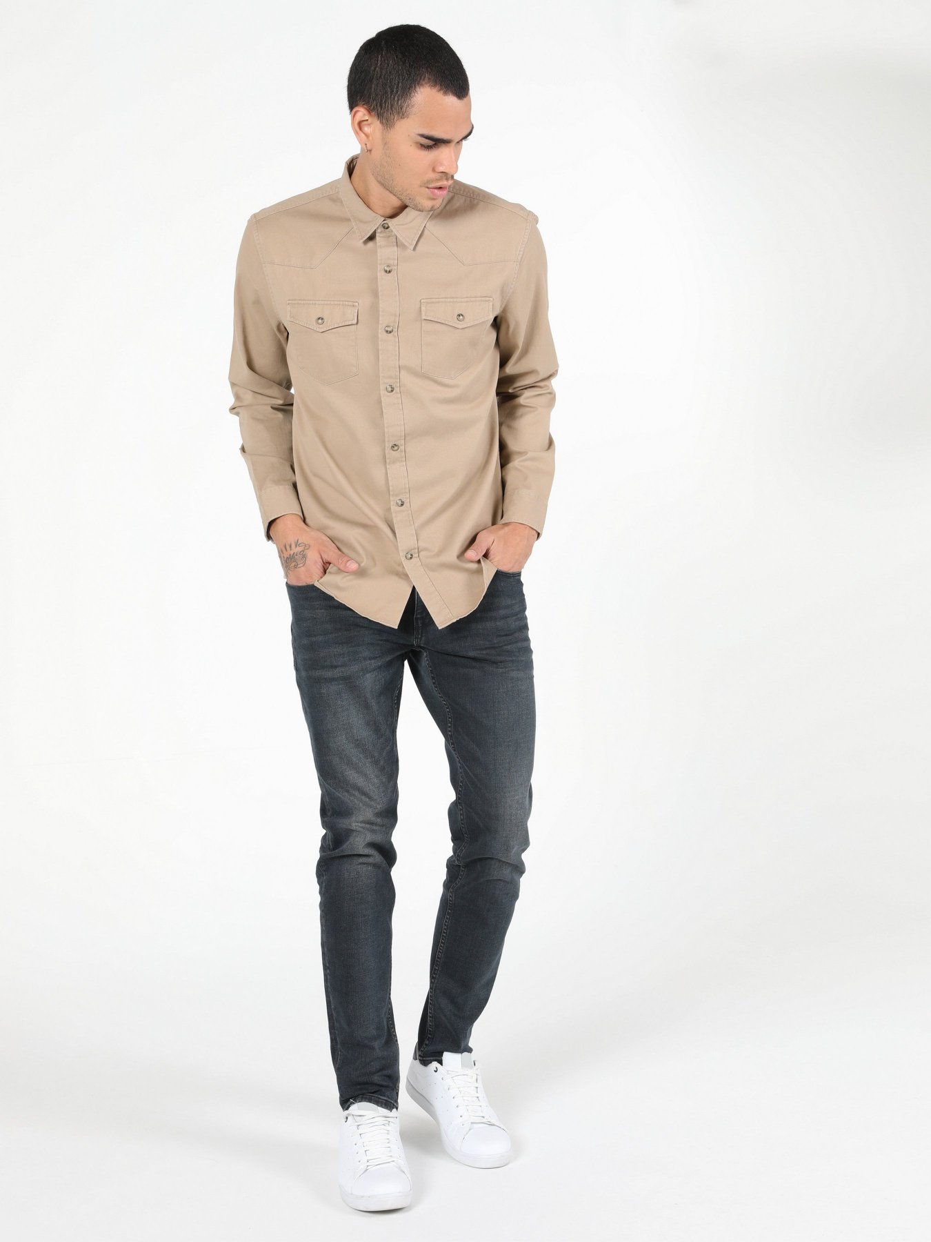 Сорочка Colin’s модель CL1044310SAN Фото