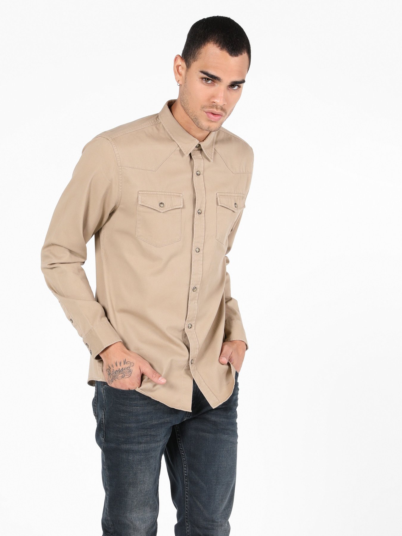 Сорочка Colin’s модель CL1044310SAN Фото