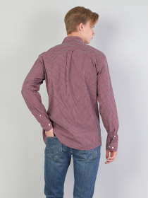 Рубашка повседневная Colin’s модель CL1044332RED Рубашка повседневная Colin’s модель CL1044332RED Фото