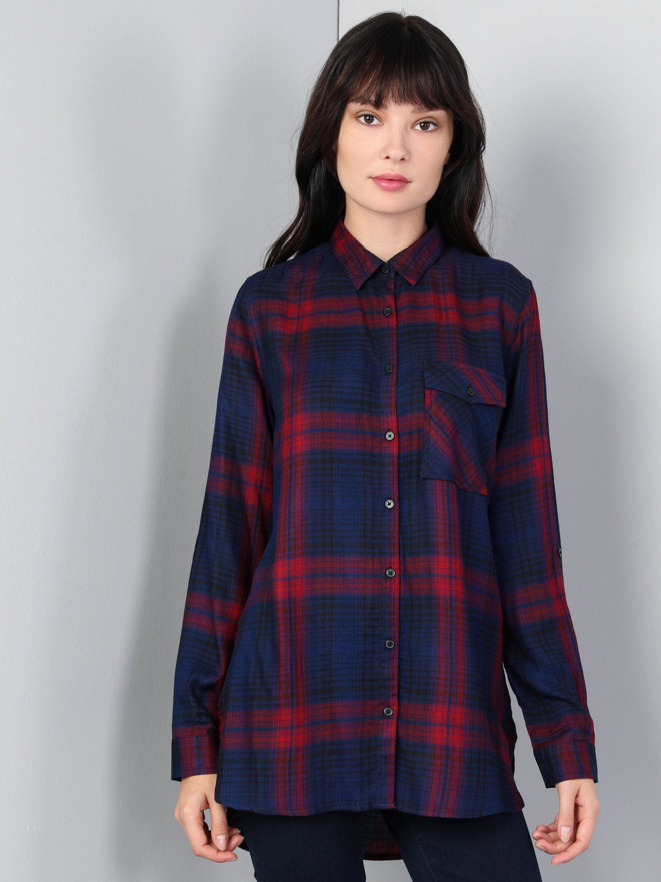 Рубашка повседневная Colin’s модель CL1044450NAV Фото