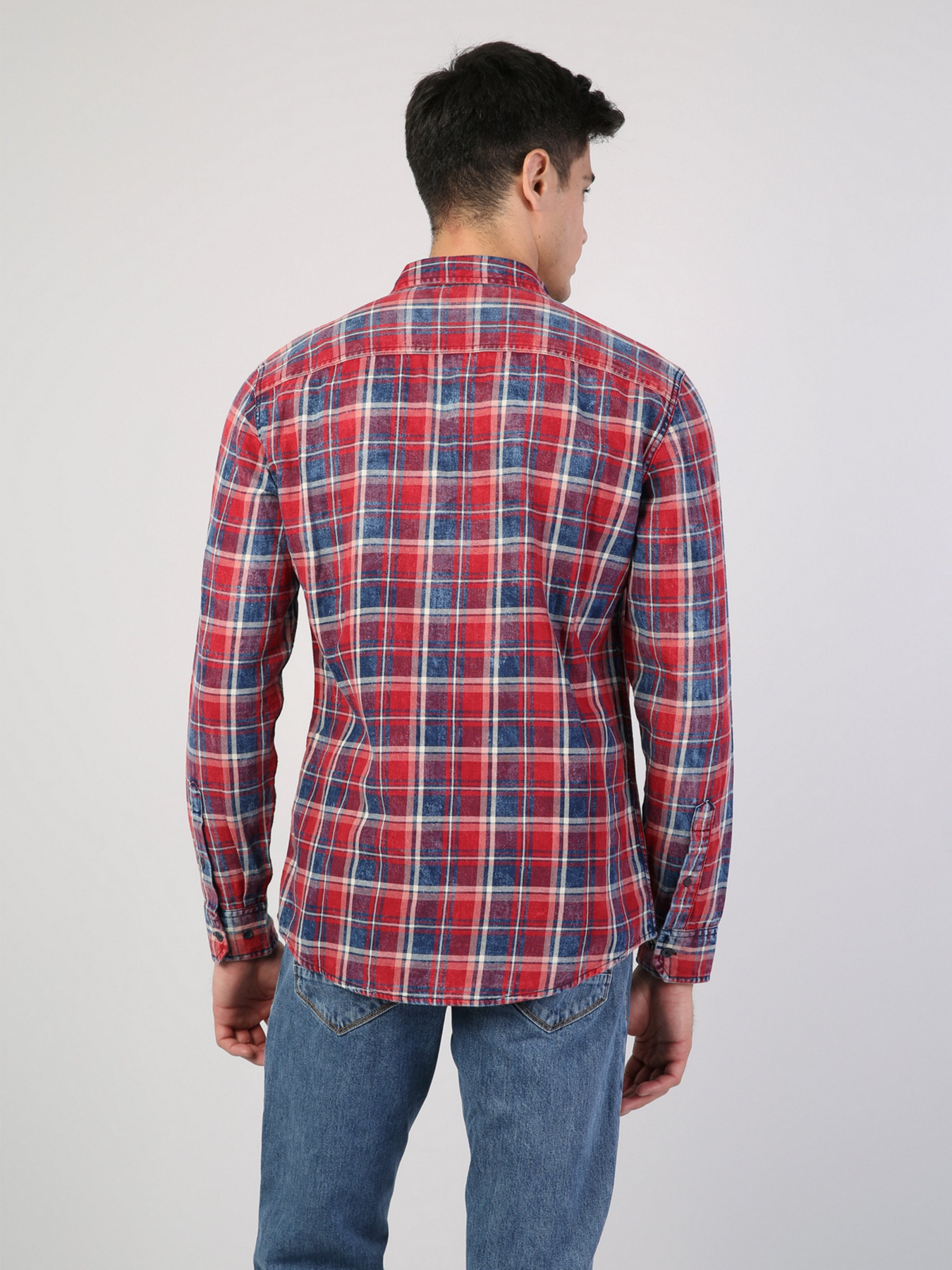 Рубашка повседневная Colin’s модель CL1044527RED Фото