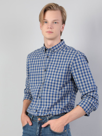 Рубашка повседневная Colin’s модель CL1044528BLS Фото