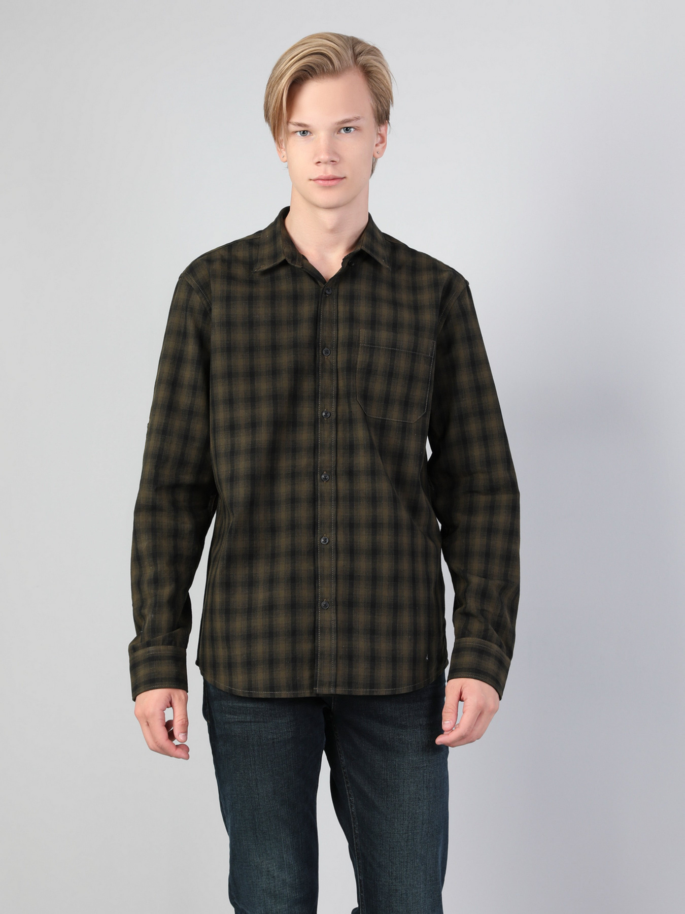 Сорочка Colin’s модель CL1044531KHA Фото