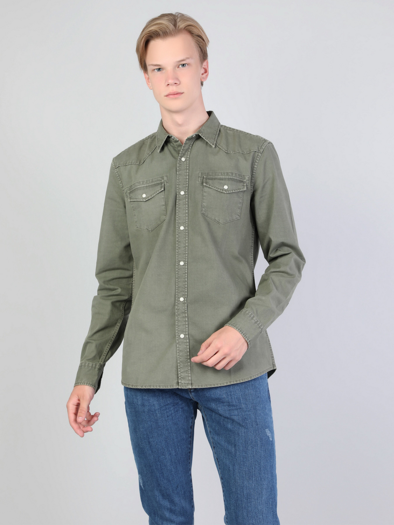 Сорочка Colin’s модель CL1044554KHA Фото