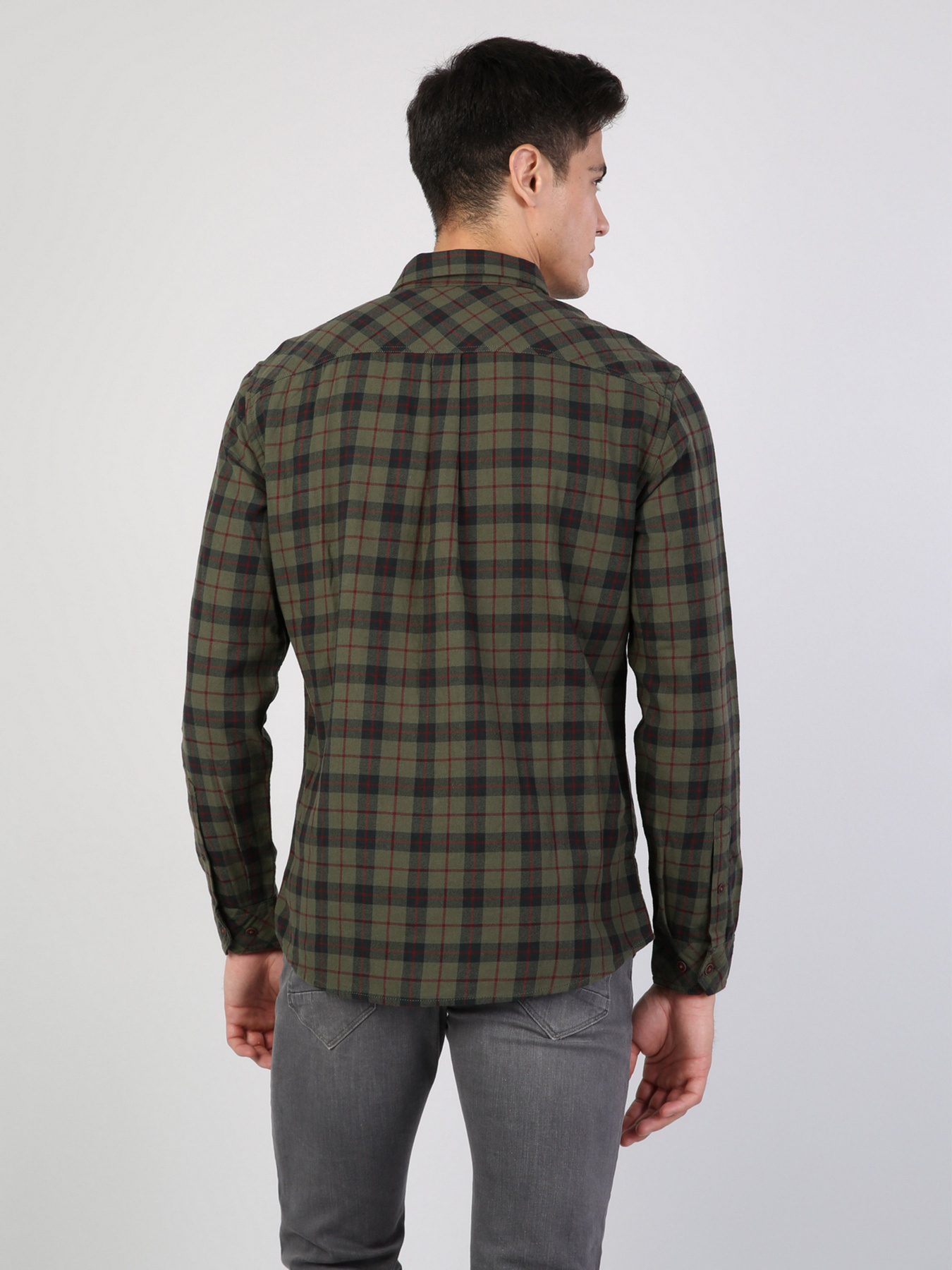 Рубашка повседневная Colin’s модель CL1044770KHA Фото