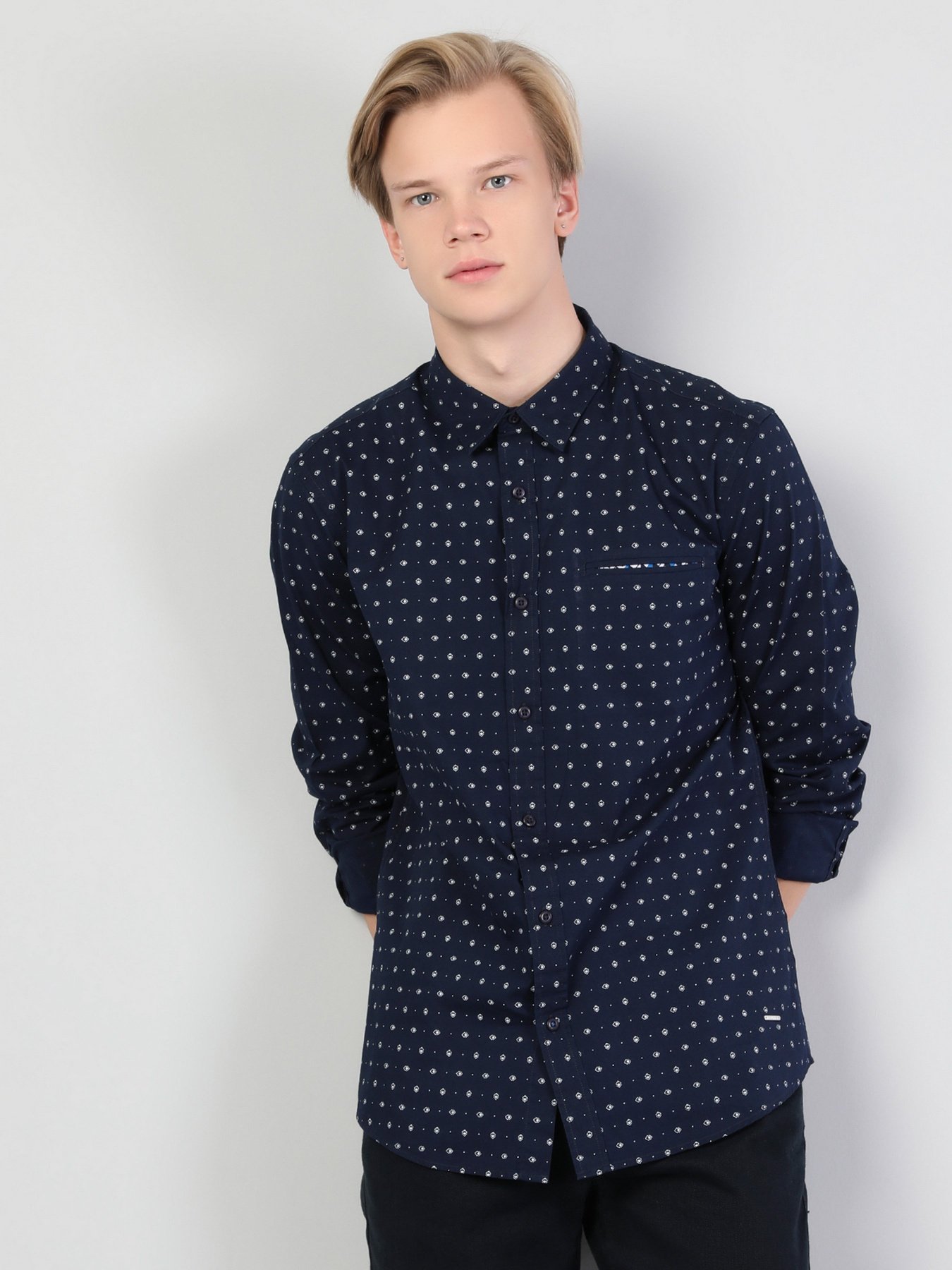 Рубашка Colin’s модель CL1045011NAV Фото