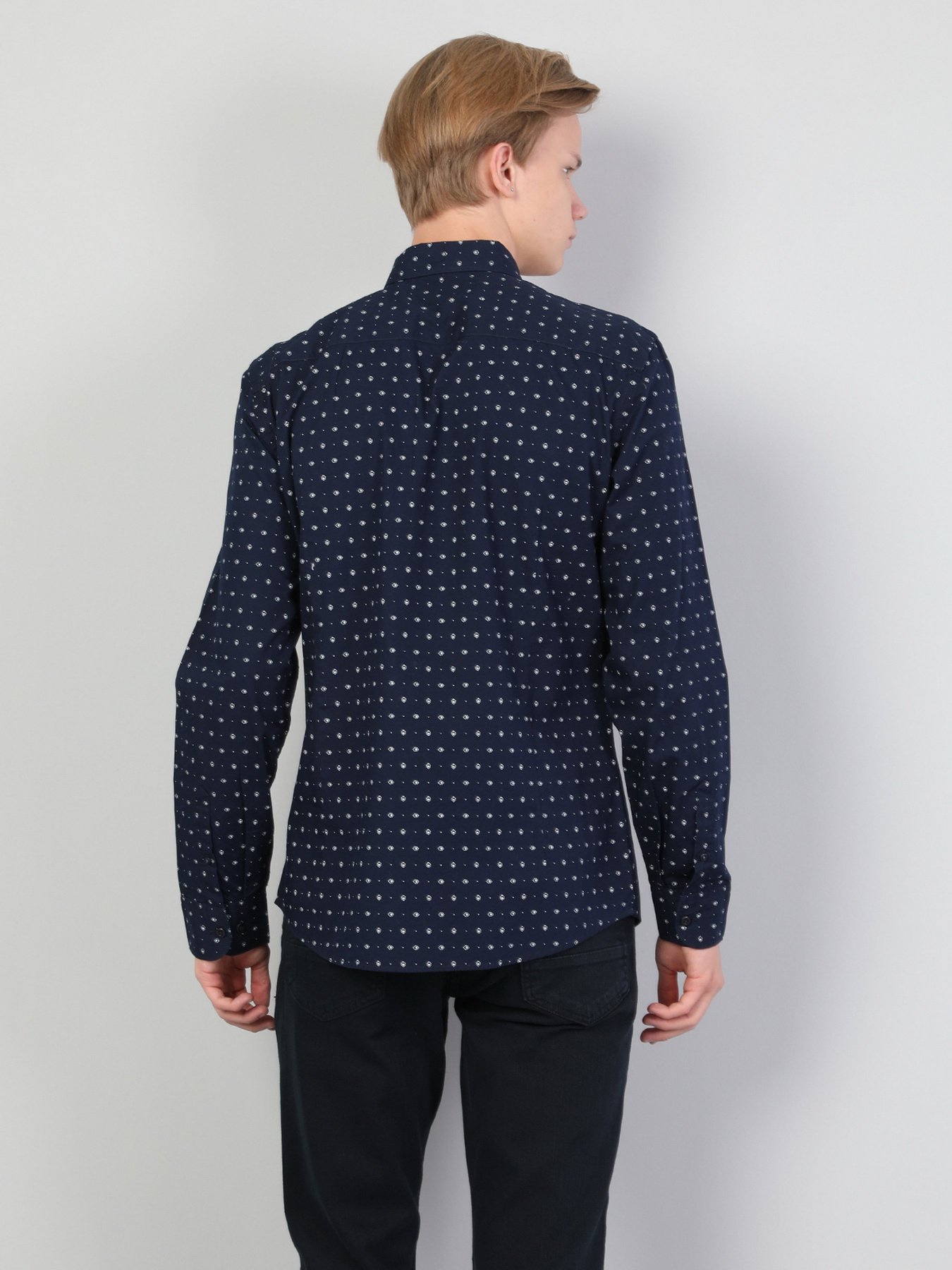 Рубашка повседневная Colin’s модель CL1045011NAV Фото