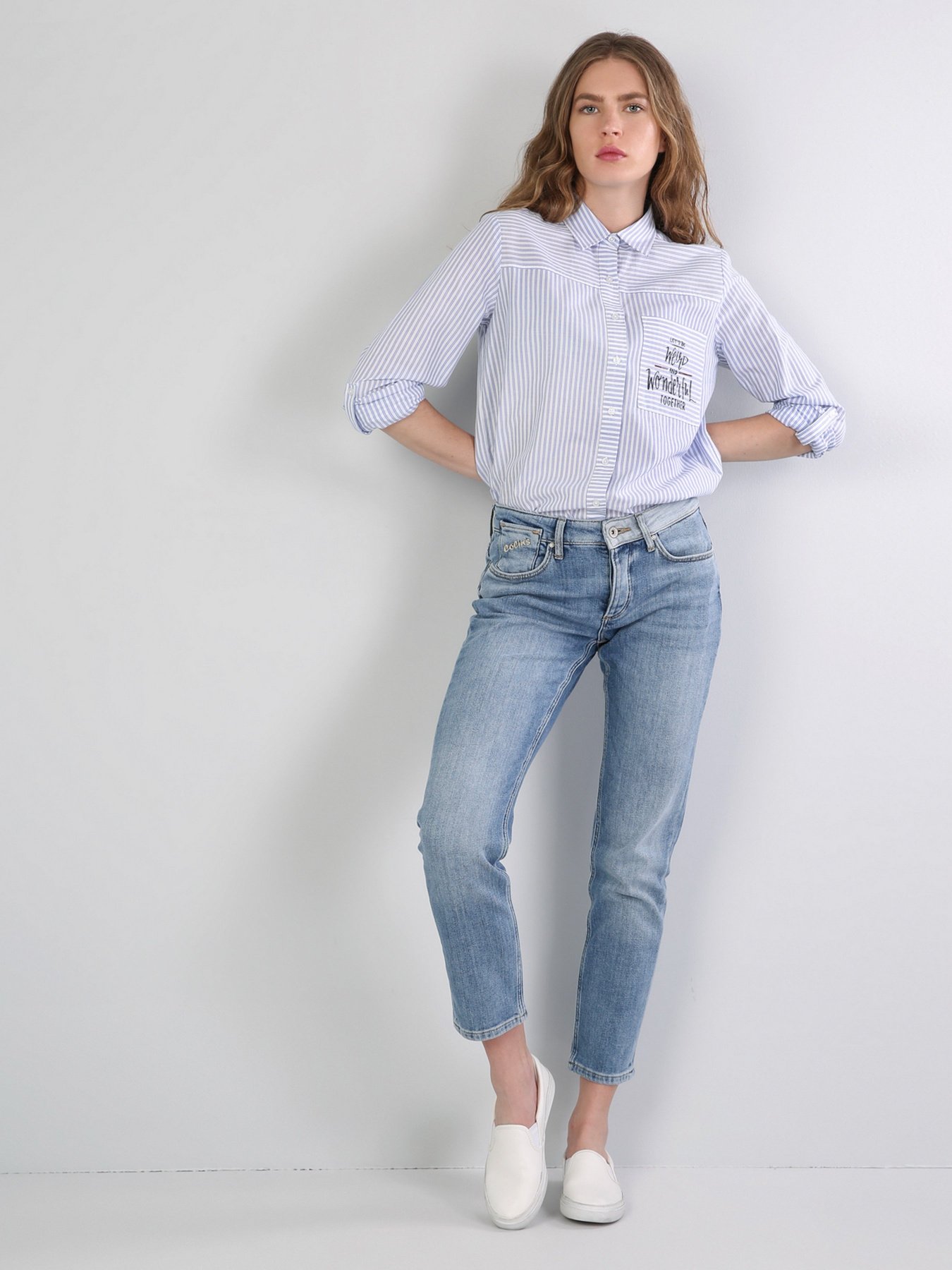 Рубашка повседневная Colin’s модель CL1045094BLE Фото