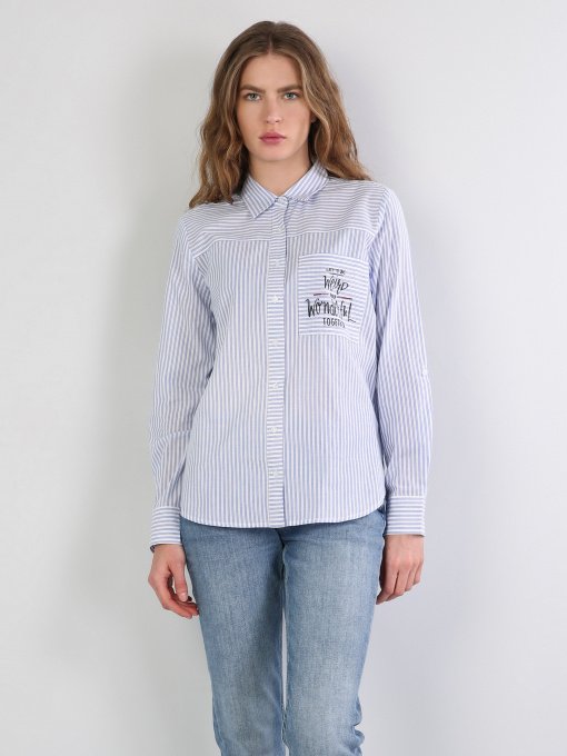 Рубашка повседневная Colin’s модель CL1045094BLE Фото