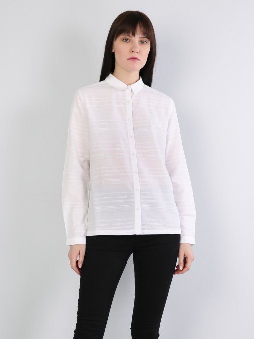 Рубашка повседневная Colin’s модель CL1045098WHT Фото