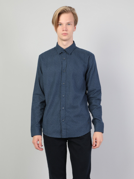 Рубашка повседневная Colin’s модель CL1045321NAV Фото