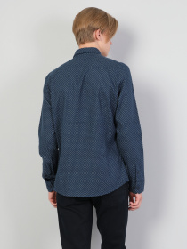 Рубашка повседневная Colin’s модель CL1045321NAV Рубашка повседневная Colin’s модель CL1045321NAV Фото