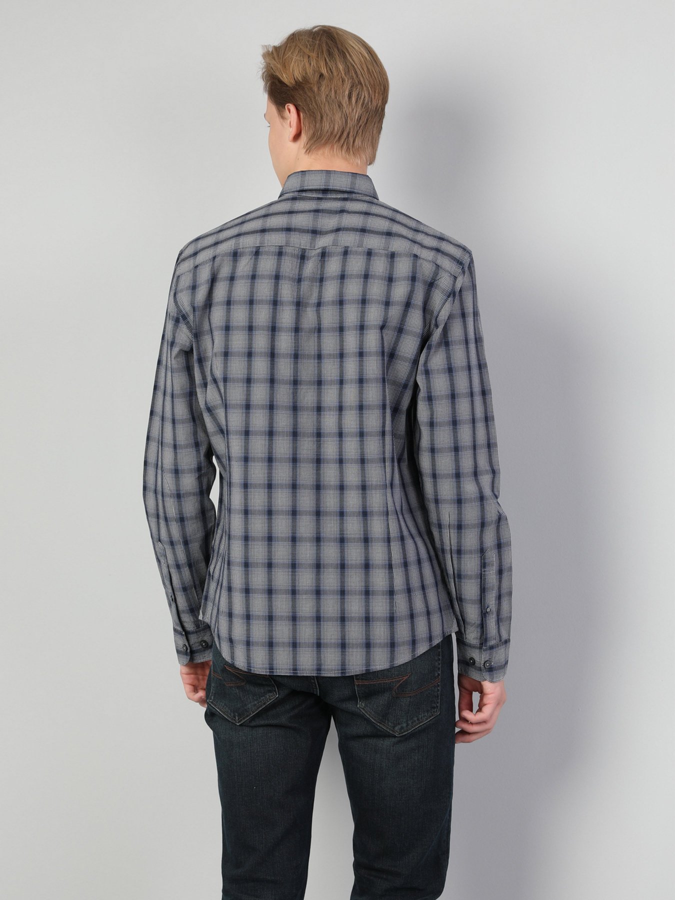 Рубашка повседневная Colin’s модель CL1045327GRA Фото