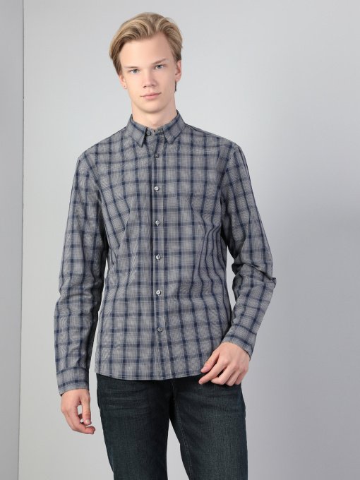 Рубашка повседневная Colin’s модель CL1045327GRA Фото