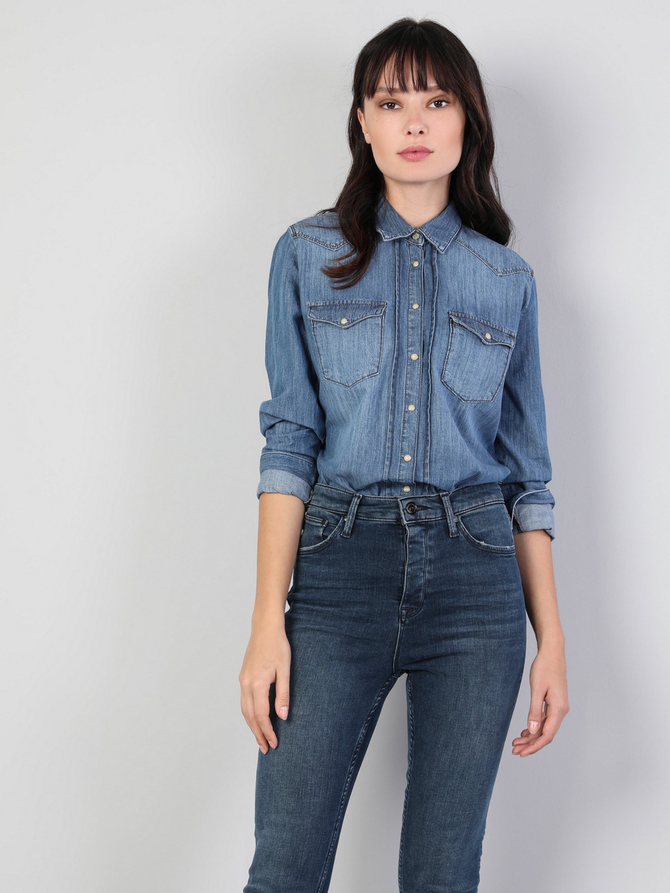 Рубашка повседневная Colin’s модель CL1045451DN03596 Фото