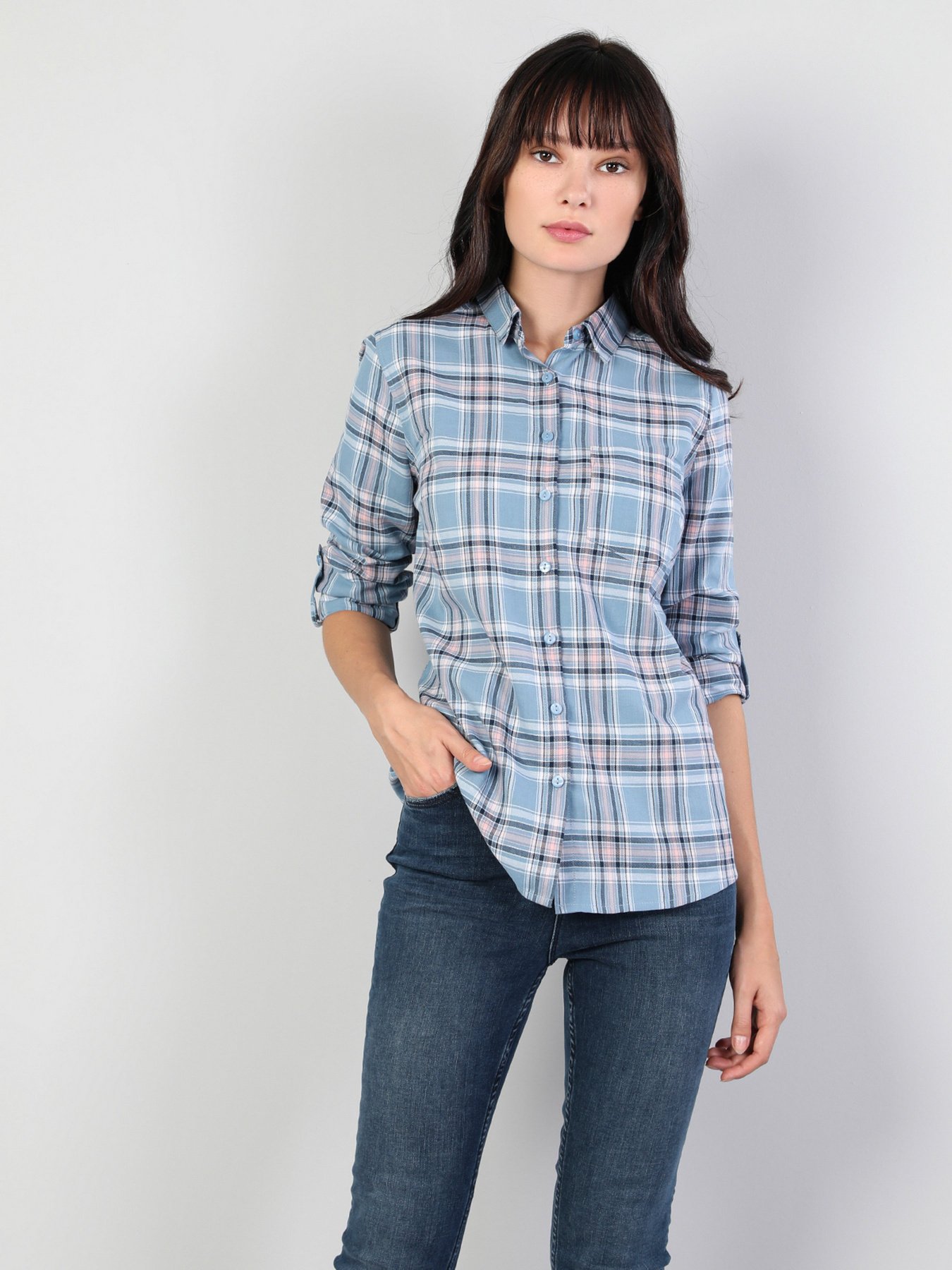 Рубашка Colin’s модель CL1045463BLE Фото