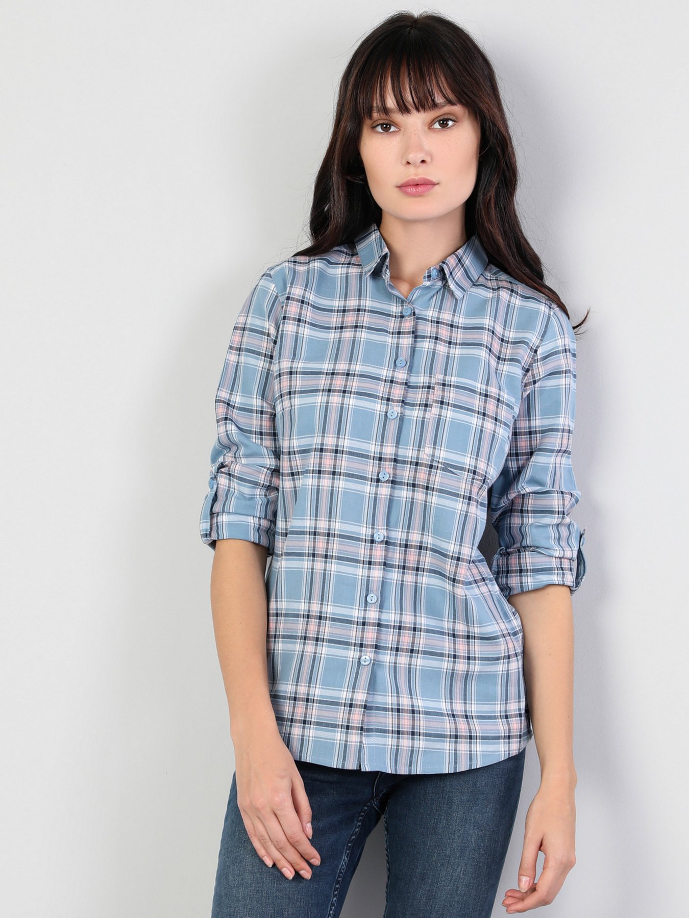 Рубашка Colin’s модель CL1045463BLE Фото