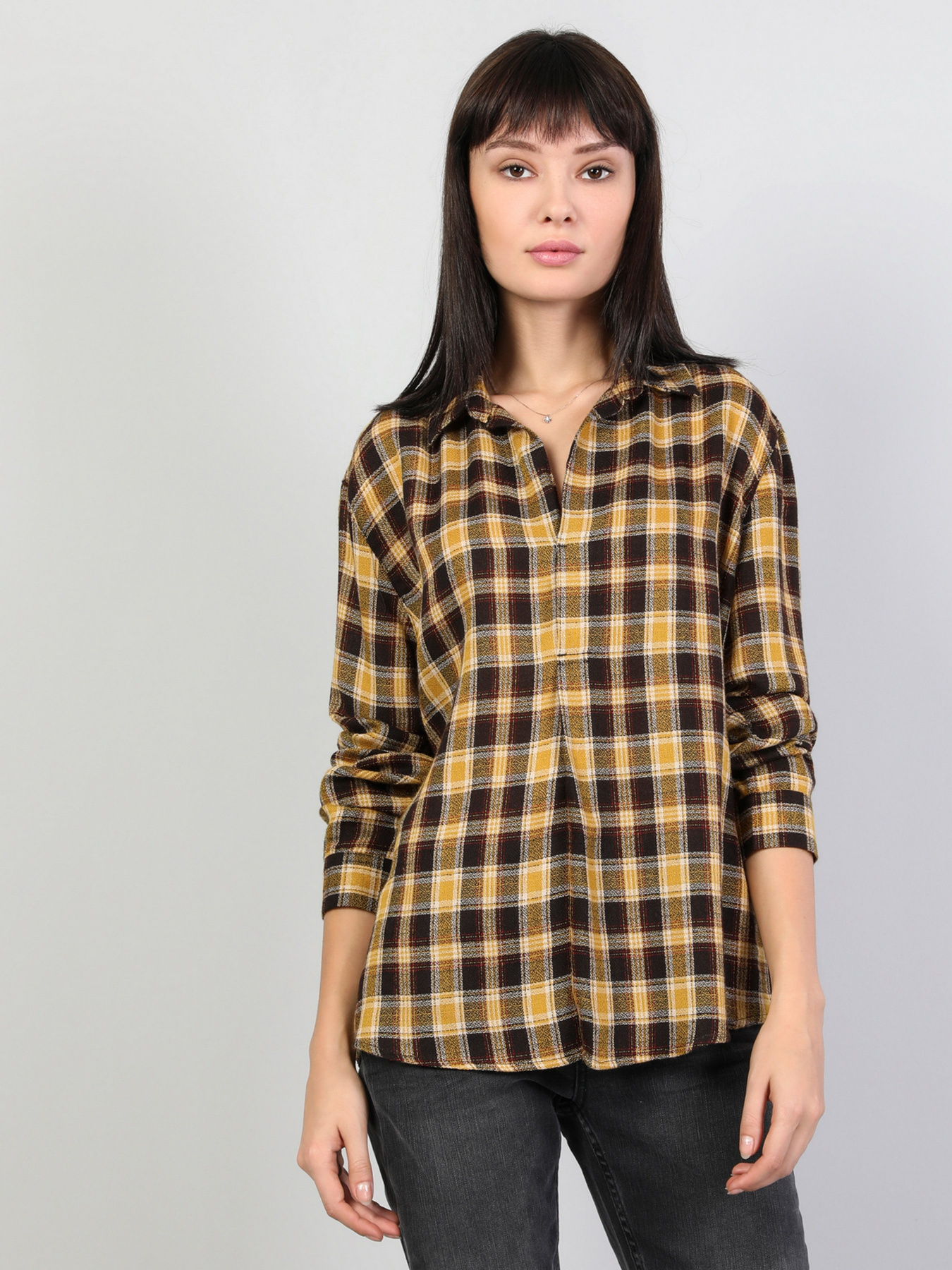 Рубашка повседневная Colin’s модель CL1045588YLS Фото