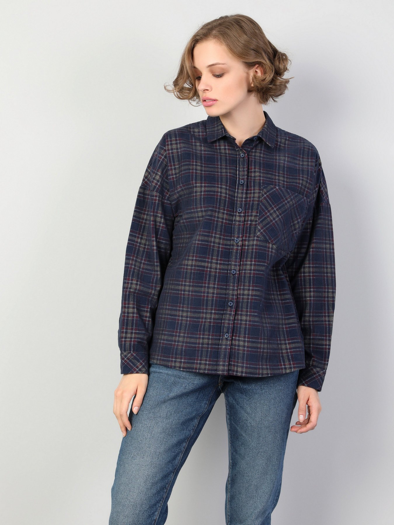 Рубашка Colin’s модель CL1045589NAV Фото