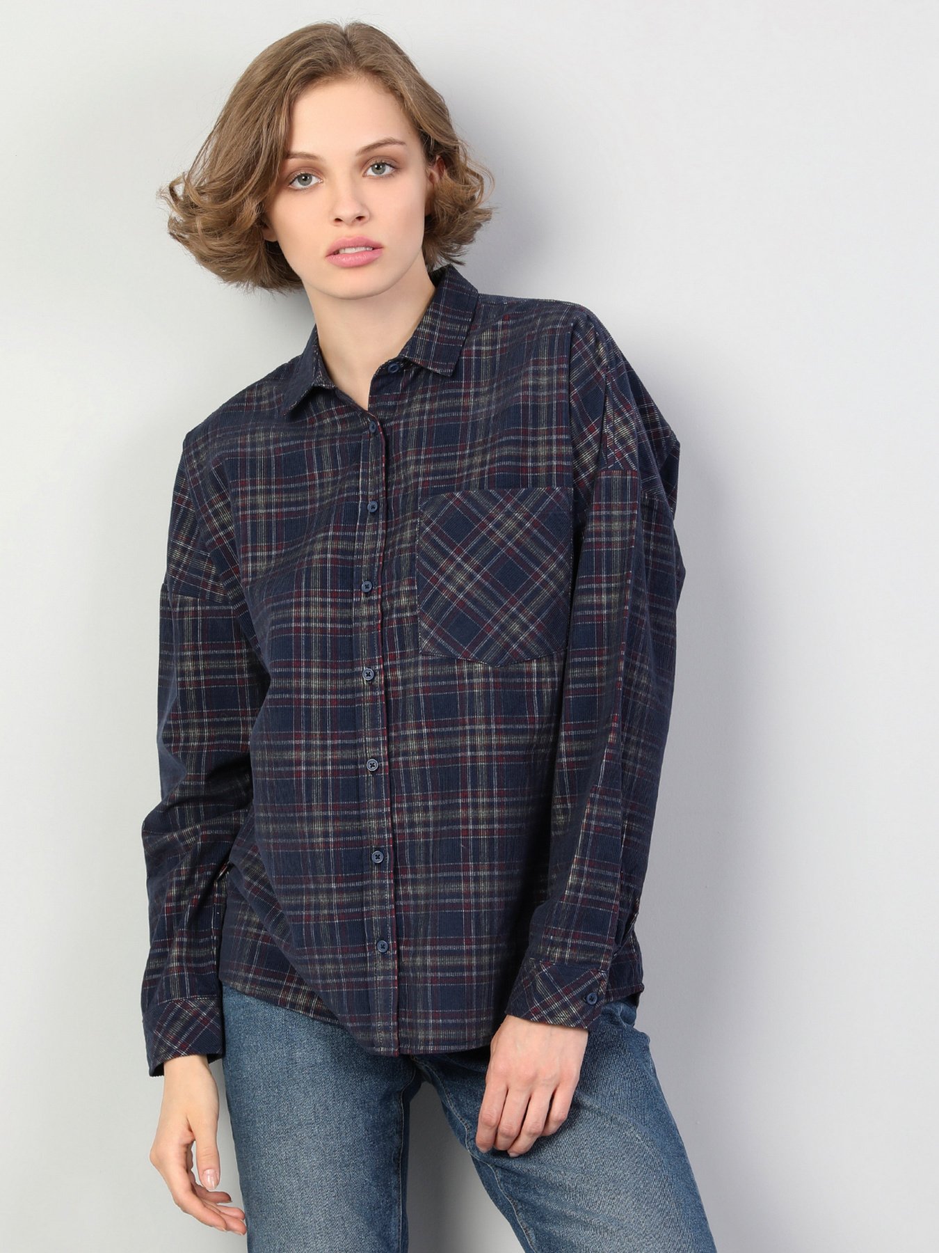 Рубашка Colin’s модель CL1045589NAV Фото