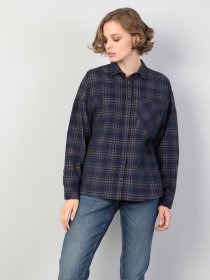 Рубашка повседневная Colin’s модель CL1045589NAV Фото