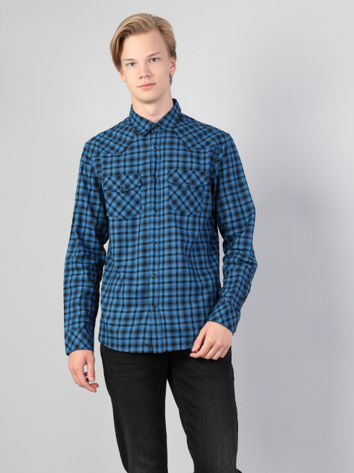 Рубашка повседневная Colin’s модель CL1045609EBL Фото