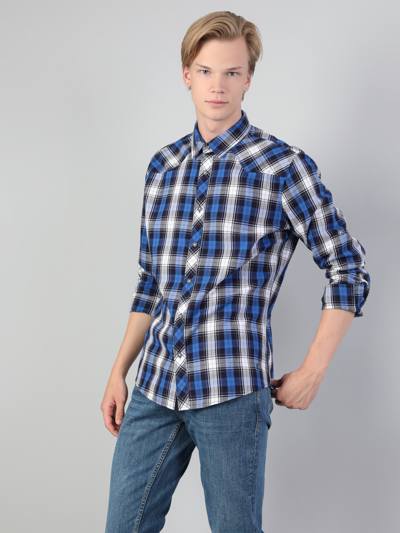 Рубашка Colin’s модель CL1045610BLS Фото