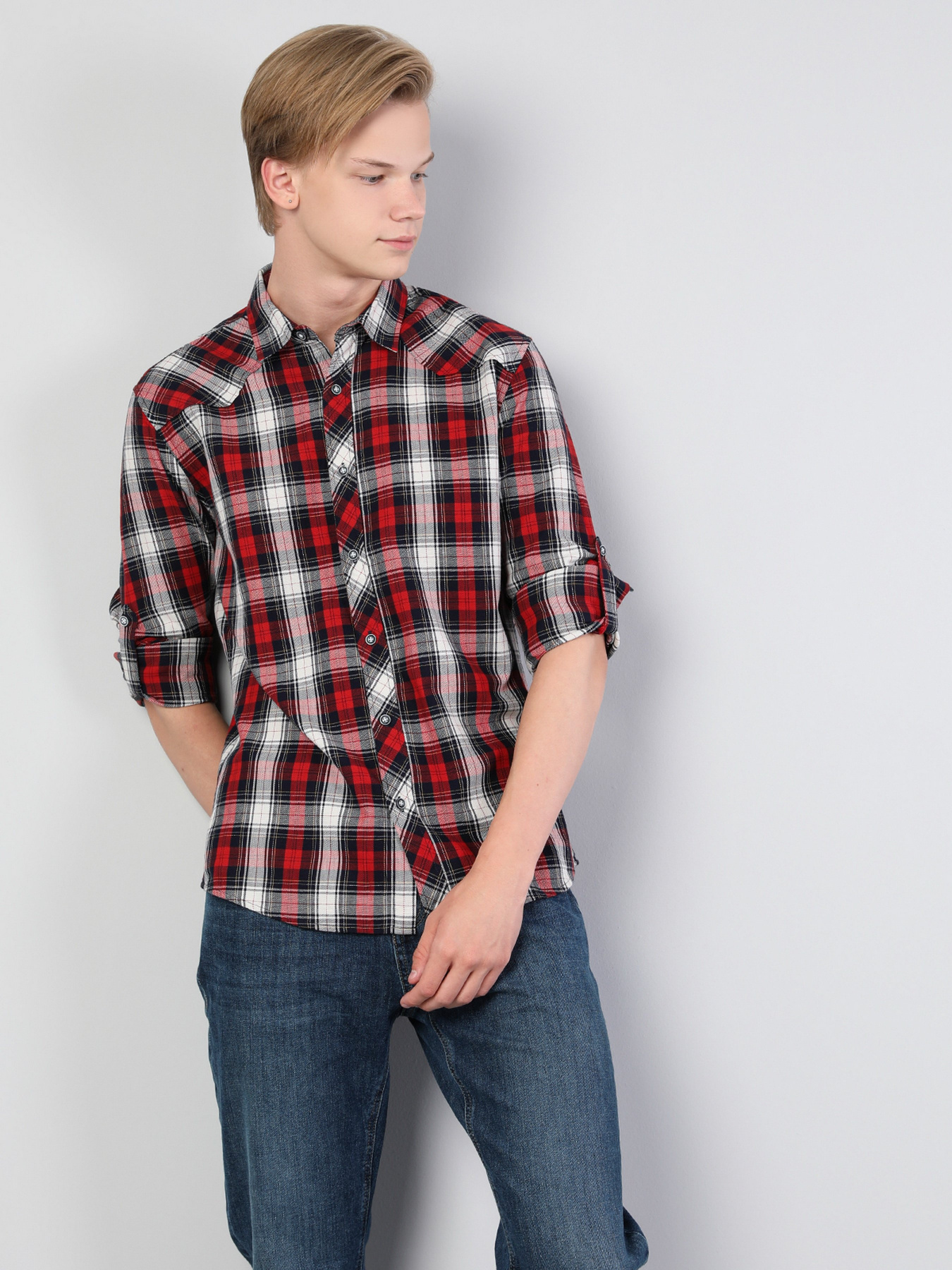 Сорочка Colin’s модель CL1045610RED Фото