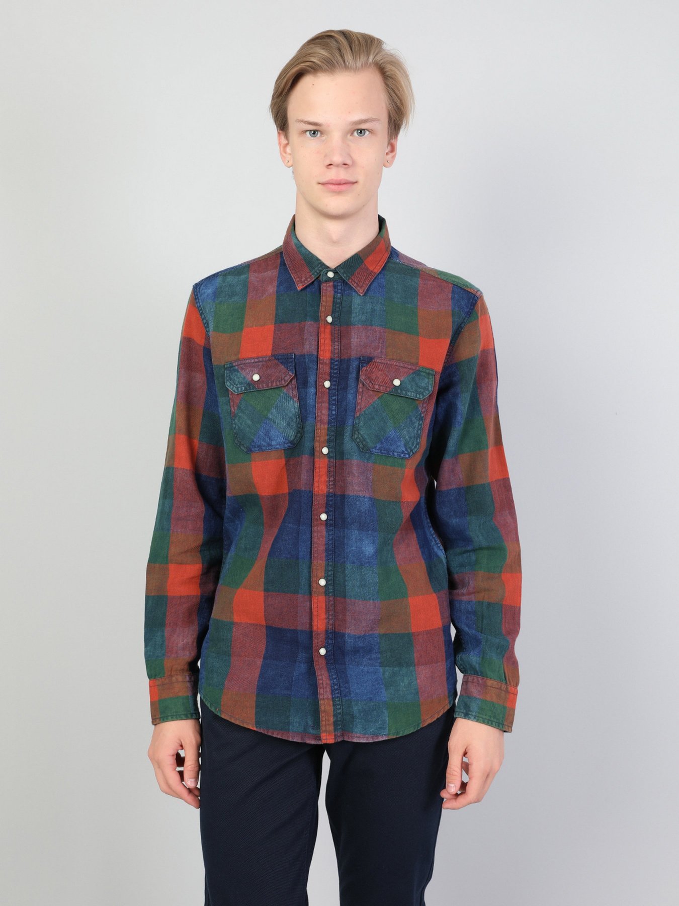 Сорочка повсякденна Colin’s модель CL1046025BRC Фото