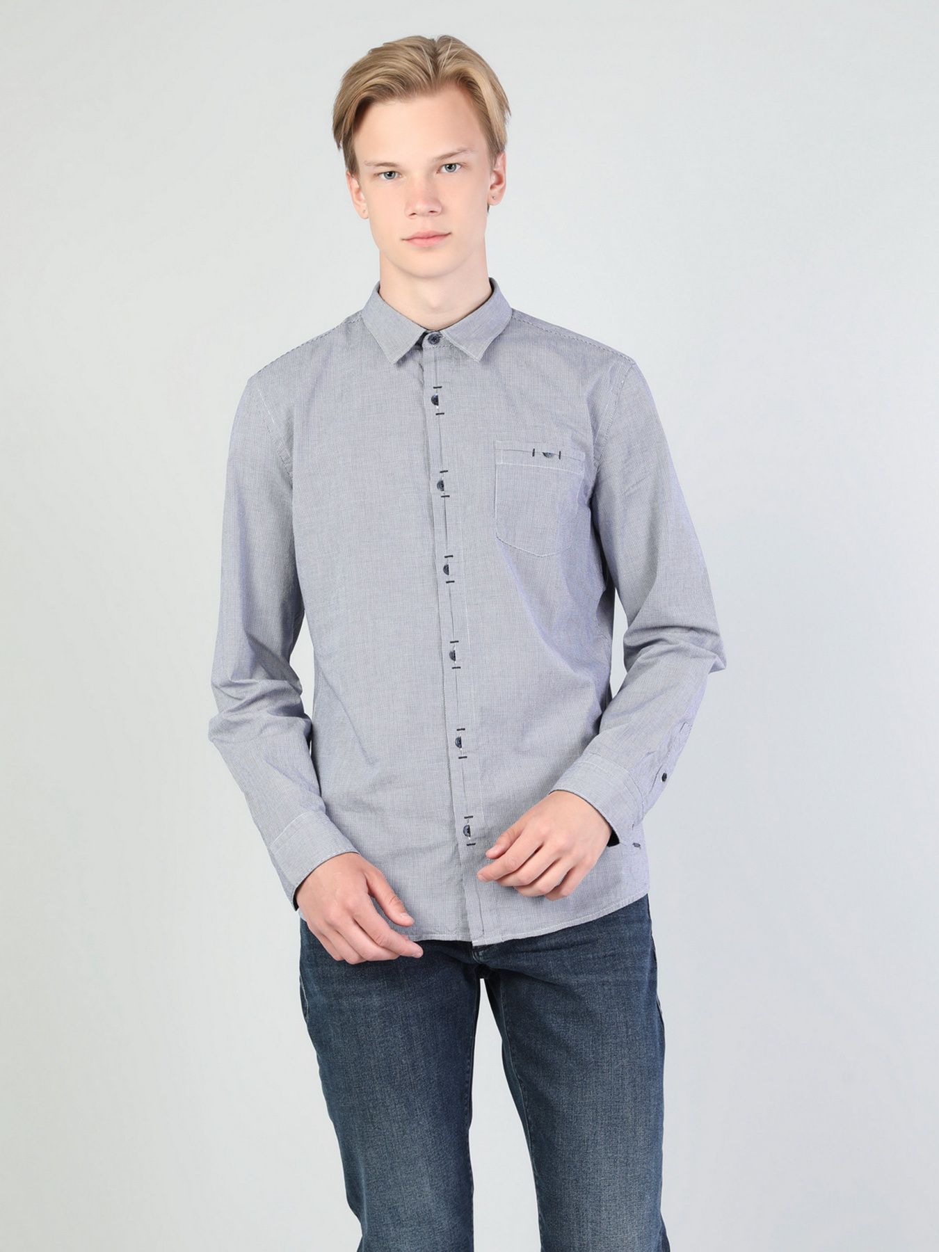 Рубашка Colin’s модель CL1046092NAV Фото