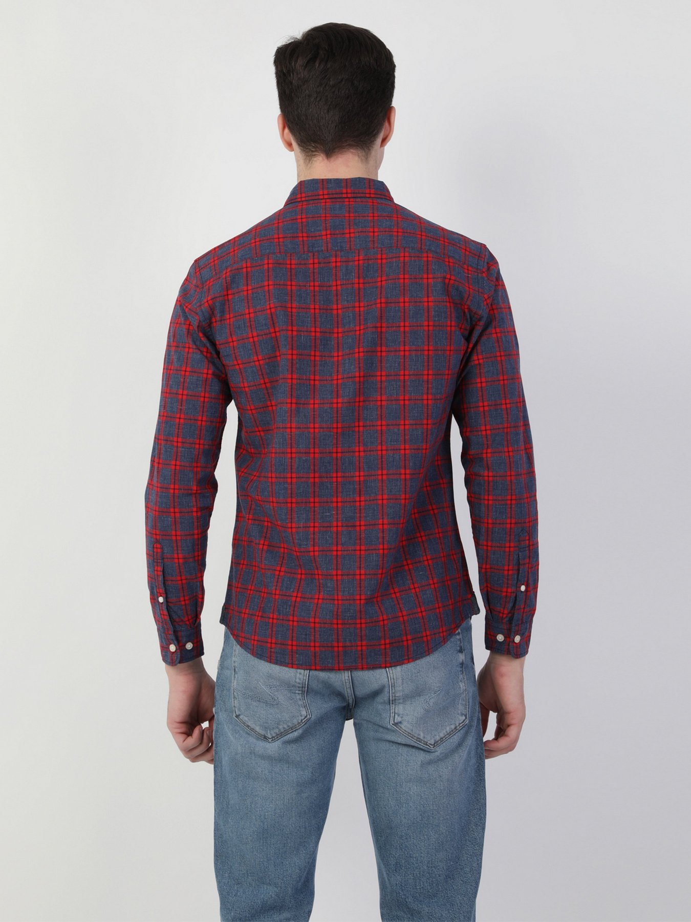 Рубашка повседневная Colin’s модель CL1046094RED Фото