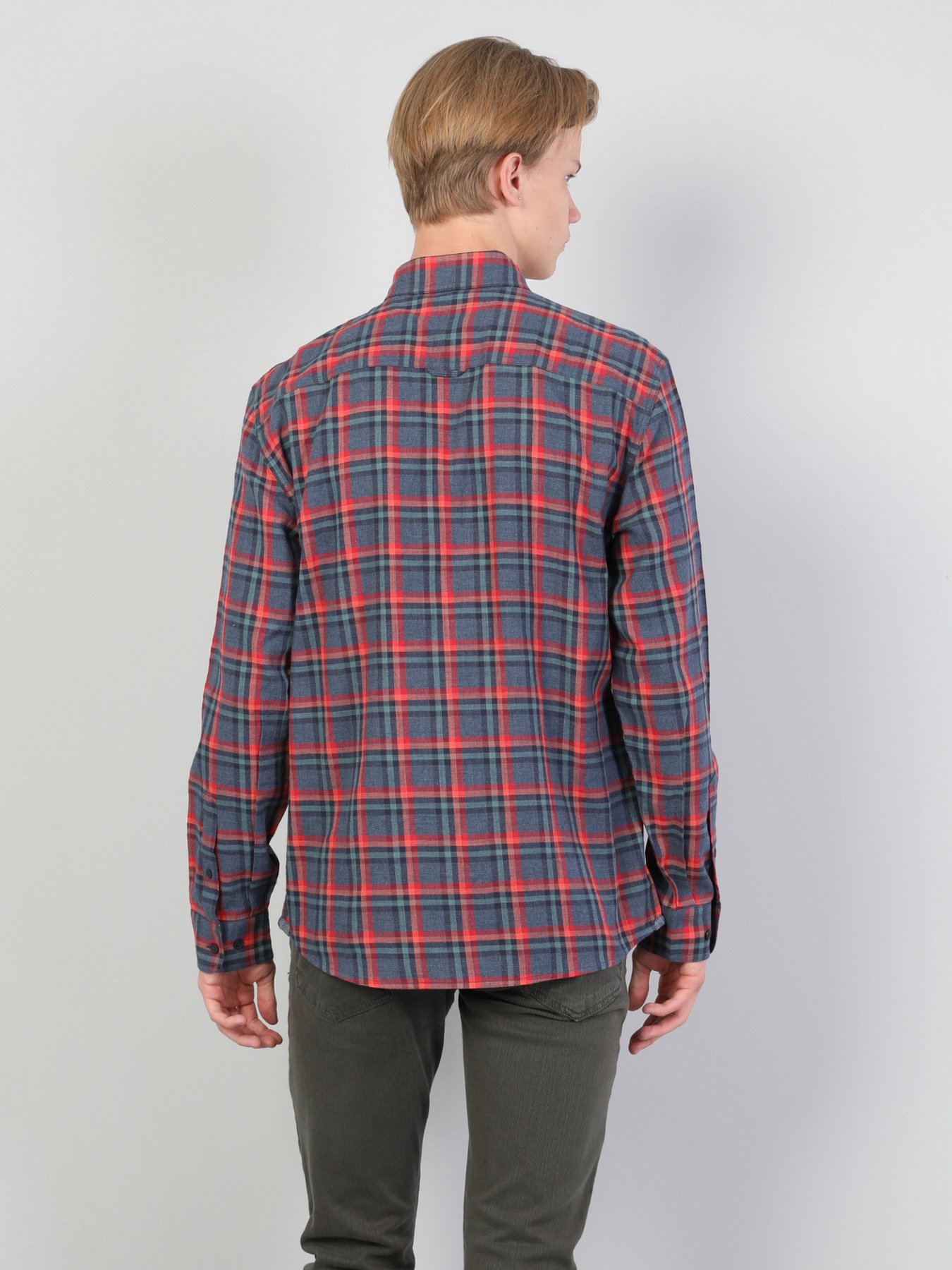 Рубашка повседневная Colin’s модель CL1046124BLI Фото