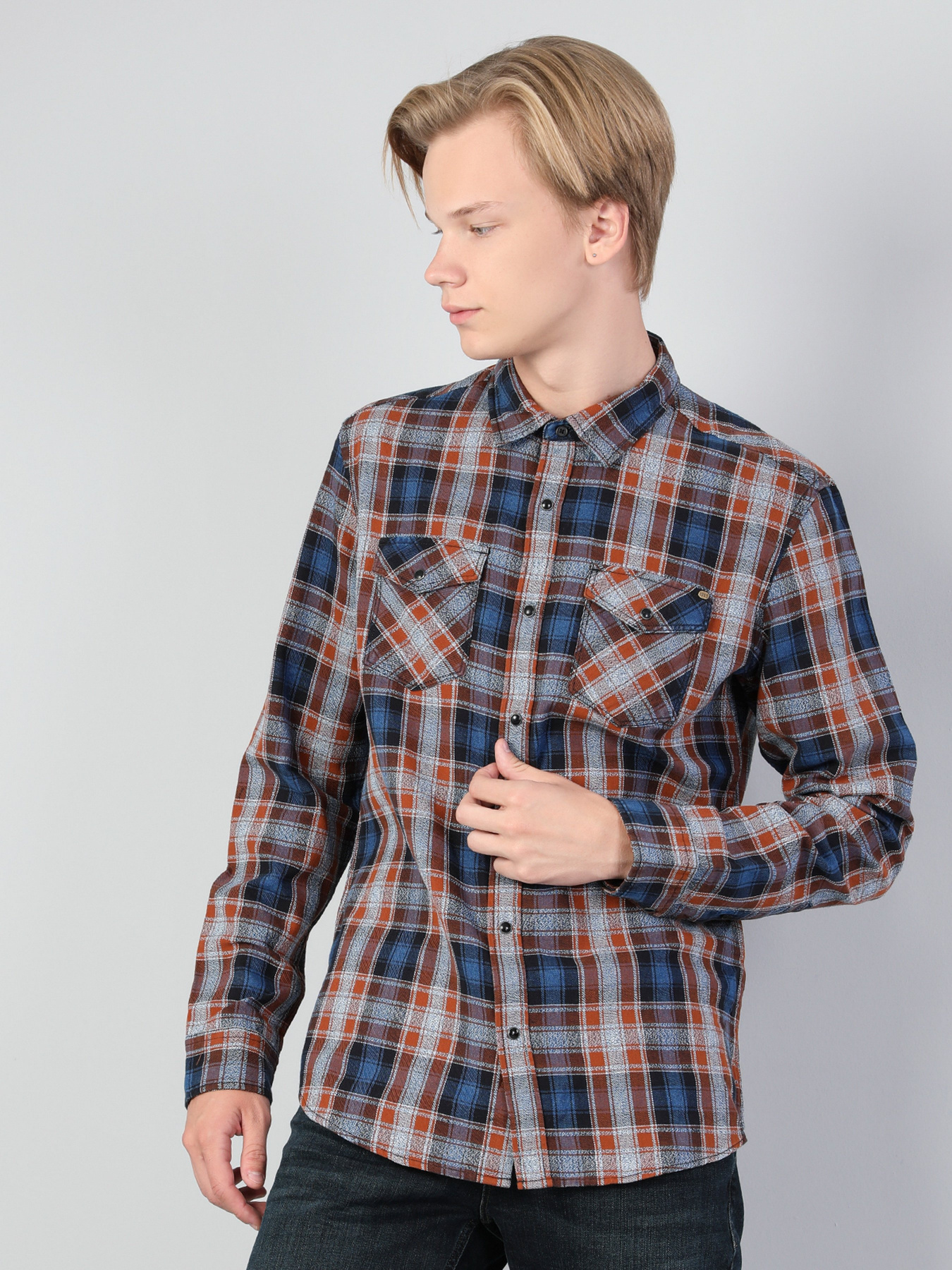 Сорочка повсякденна Colin’s модель CL1046125BRC Фото