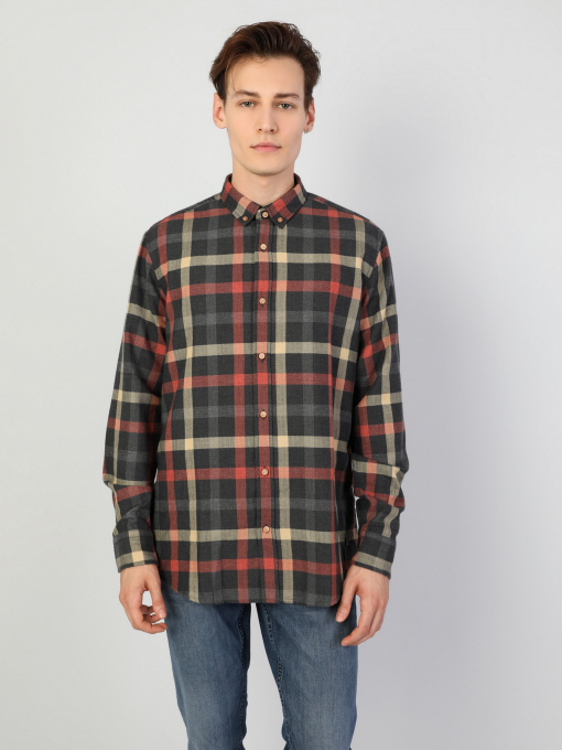 Рубашка повседневная Colin’s модель CL1046421KHA Фото