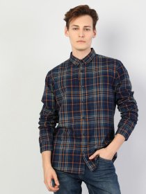 Рубашка повседневная Colin’s модель CL1046435INV Рубашка повседневная Colin’s модель CL1046435INV Фото