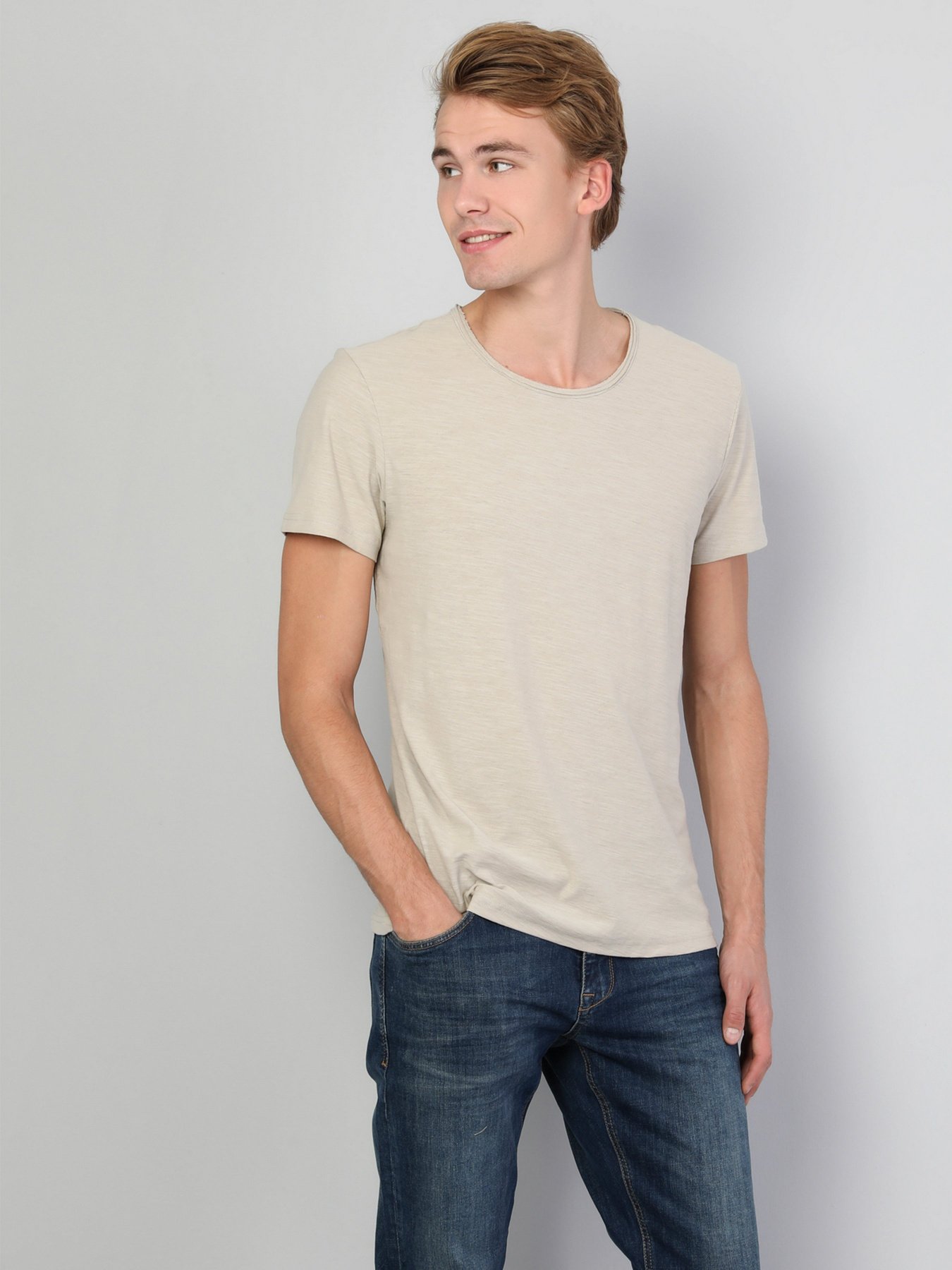 Футболки и поло Colin’s модель CL1025255BEI Фото