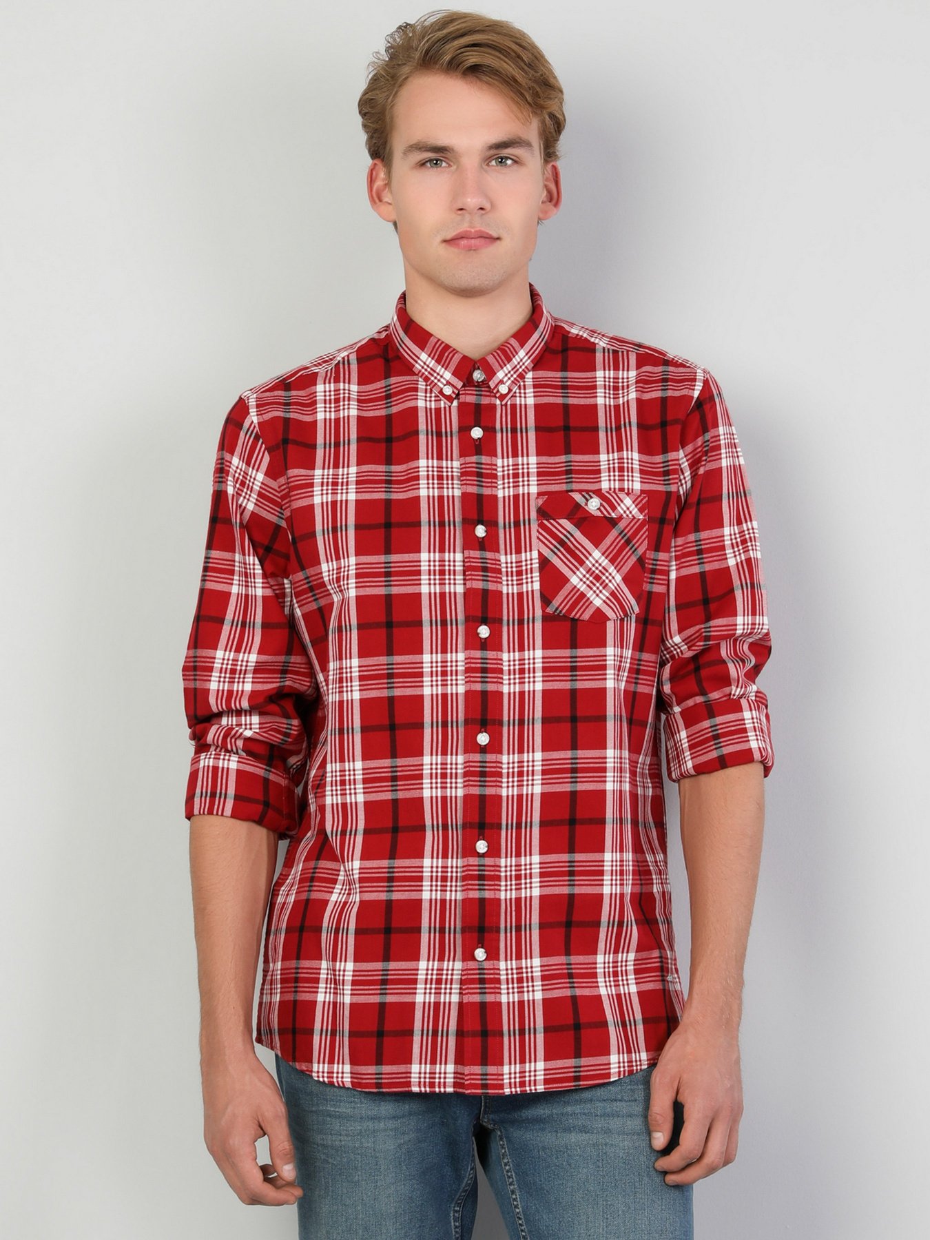 Рубашка Colin’s модель CL1046449RED Фото