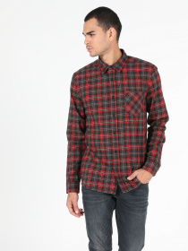 Рубашка повседневная Colin’s модель CL1046810ANT Рубашка повседневная Colin’s модель CL1046810ANT Фото