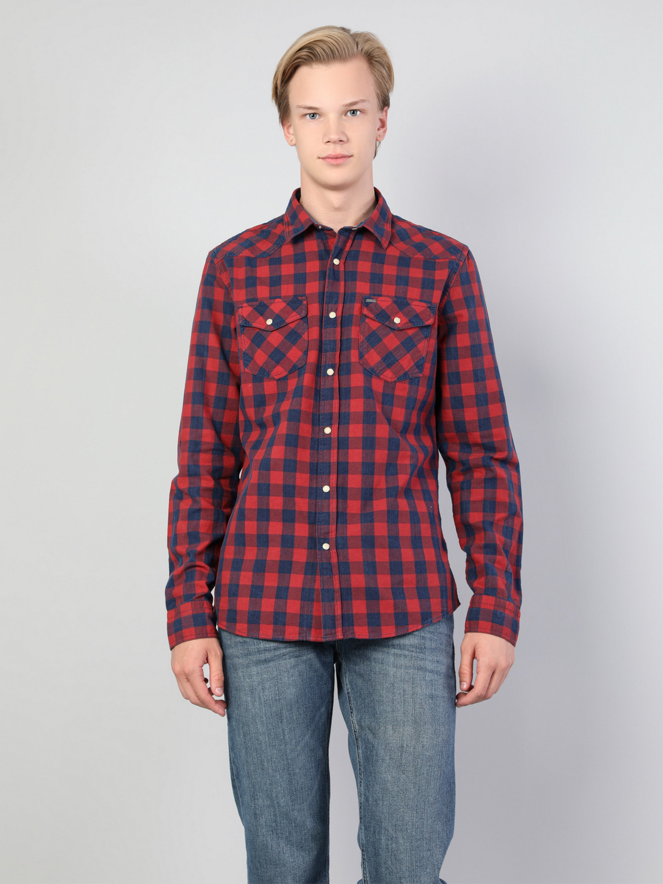 Рубашка Colin’s модель CL1046881RED Фото