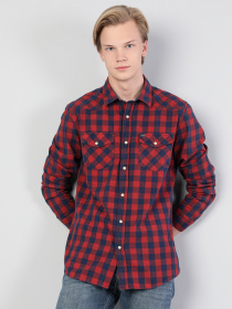 Рубашка Colin’s модель CL1046881RED Фото