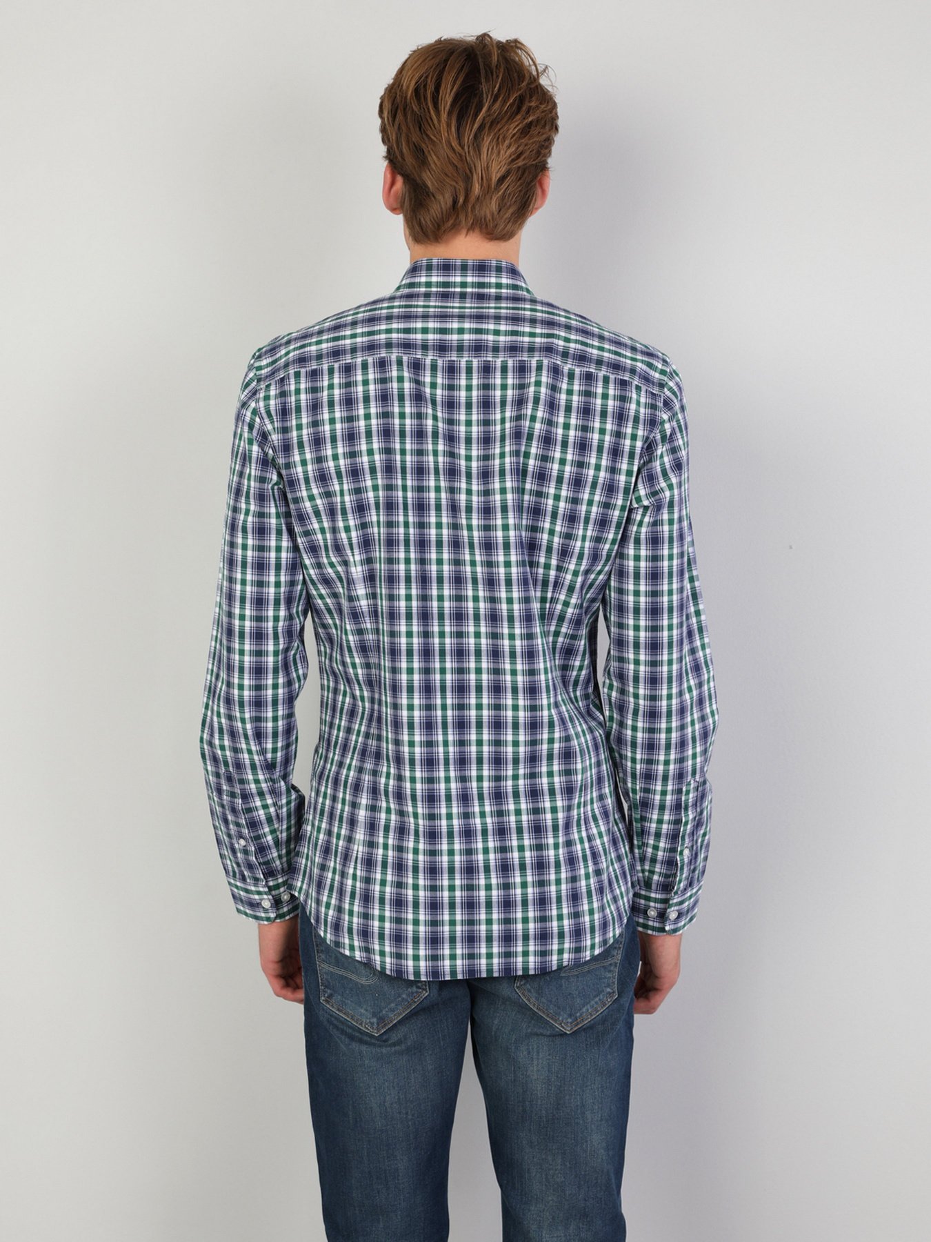 Рубашка Colin’s модель CL1047131GRN Фото